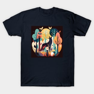 Strange Animals in a Magical Forest T-Shirt